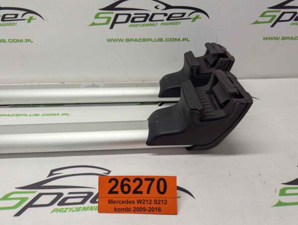 Bagażnik dachowy bazowy belki poprzeczki Mercedes W212 S212 kombi 2009-2016