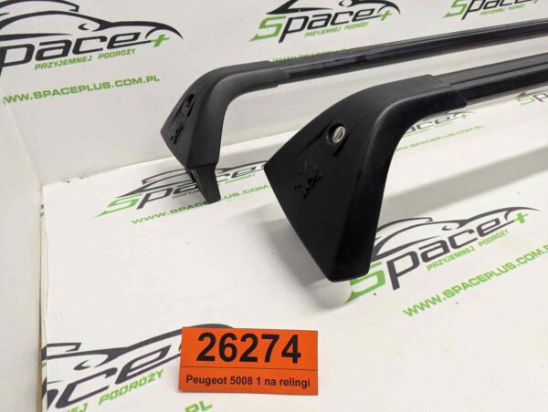 Bagażnik dachowy bazowy belki poprzeczki Peugeot 5008 1 na relingi