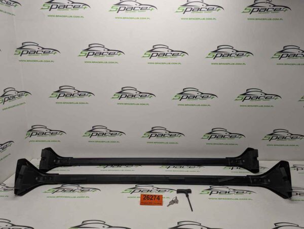 Bagażnik dachowy bazowy belki poprzeczki Peugeot 5008 1 na relingi