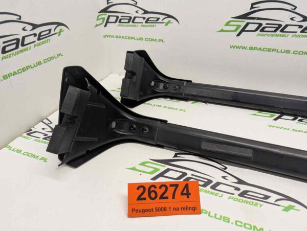 Bagażnik dachowy bazowy belki poprzeczki Peugeot 5008 1 na relingi