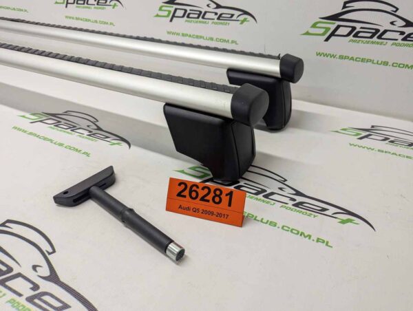 Bagażnik dachowy bazowy belki poprzeczki Audi Q5 2009-2017