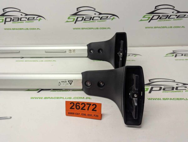 Bagażnik dachowy bazowy belki poprzeczki Oryginał BMW E87, E90, E91, F20