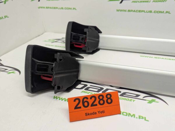 Bagażnik dachowy bazowy belki poprzeczki Skoda Yeti