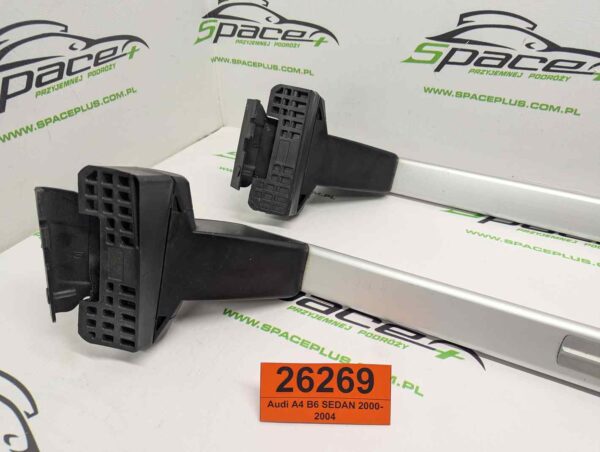 Bagażnik dachowy bazowy belki poprzeczki Audi A4 B6 Sedan 2000-2004