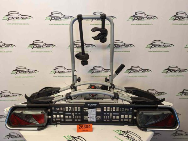 Uchwyt bagażnik rowerowy platforma na hak na 2 rowery Eufab Jake