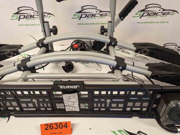 Uchwyt bagażnik rowerowy platforma na hak na 2 rowery Eufab Jake