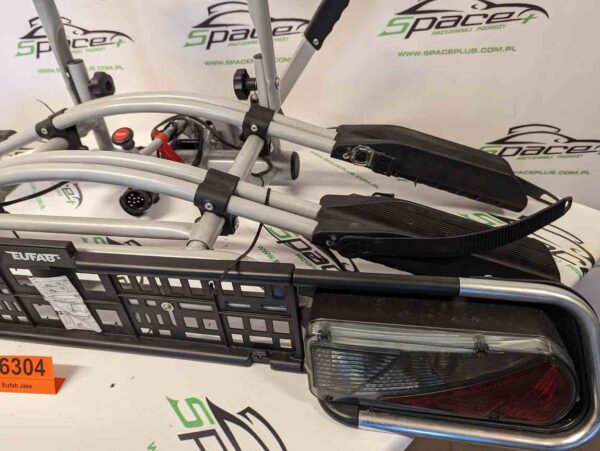 Uchwyt bagażnik rowerowy platforma na hak na 2 rowery Eufab Jake