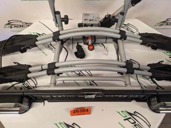 Uchwyt bagażnik rowerowy platforma na hak na 2 rowery Eufab Jake