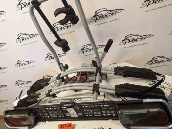 Uchwyt bagażnik rowerowy platforma na hak na 2 rowery Eufab Jake