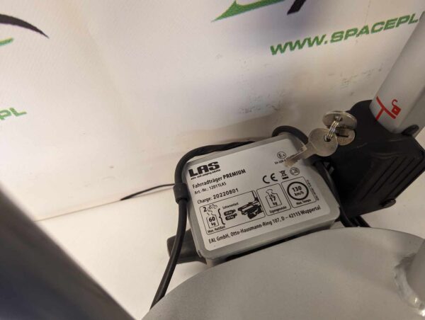 Uchwyt bagażnik rowerowy platforma na hak na 2 rowery LAS Premium