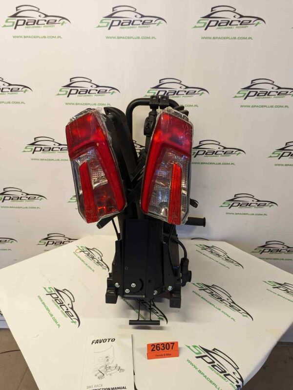 Uchwyt bagażnik rowerowy platforma na hak na 2 rowery Favoto