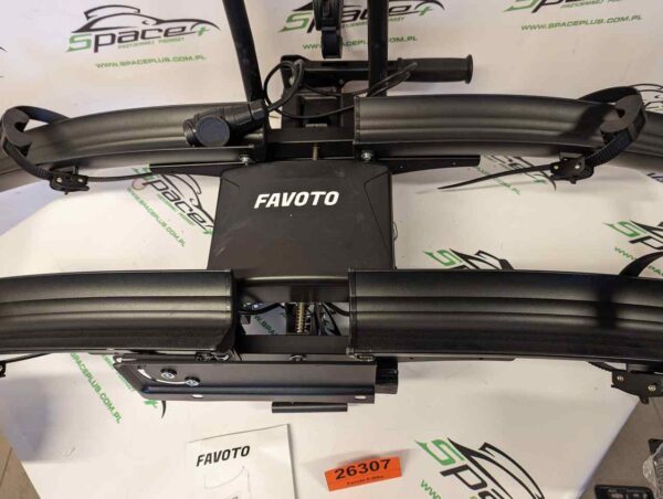 Uchwyt bagażnik rowerowy platforma na hak na 2 rowery Favoto