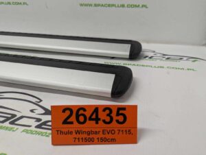 Bagażnik dachowy bazowy belki poprzeczki Thule Wingbar EVO 7115, 711500 150cm