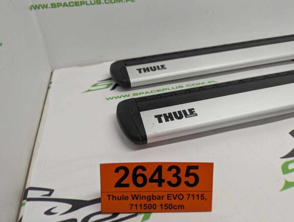 Bagażnik dachowy bazowy belki poprzeczki Thule Wingbar EVO 7115, 711500 150cm
