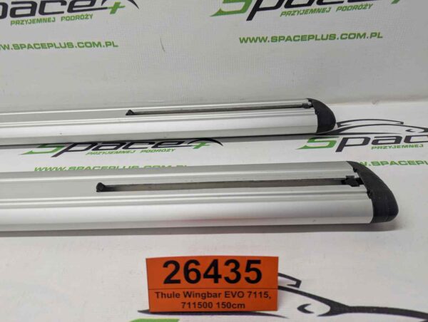 Bagażnik dachowy bazowy belki poprzeczki Thule Wingbar EVO 7115, 711500 150cm
