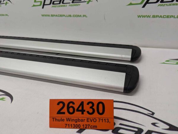 Bagażnik dachowy bazowy belki poprzeczki Thule Wingbar EVO 7113, 711300 127cm