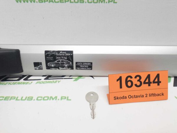 Bagażnik dachowy bazowy belki poprzeczki Skoda Octavia 2 liftback