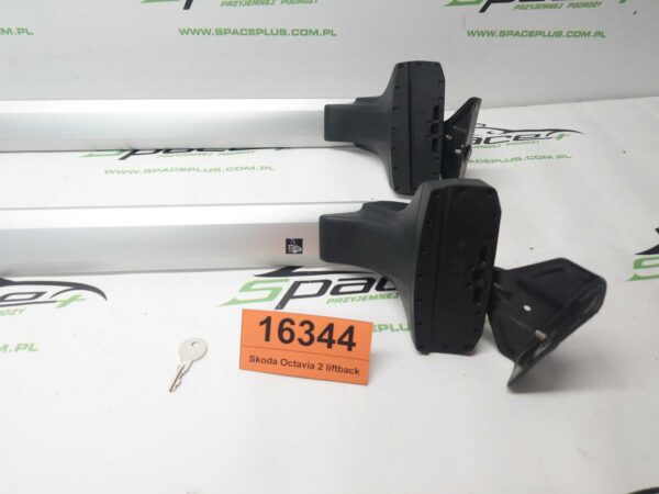 Bagażnik dachowy bazowy belki poprzeczki Skoda Octavia 2 liftback