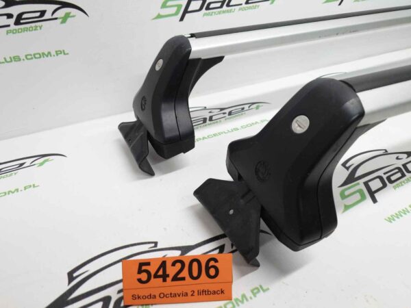 Bagażnik dachowy bazowy belki poprzeczki Skoda Octavia 2 liftback