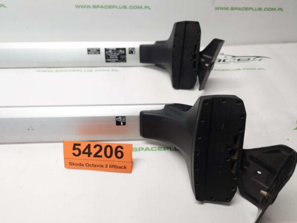 Bagażnik dachowy bazowy belki poprzeczki Skoda Octavia 2 liftback