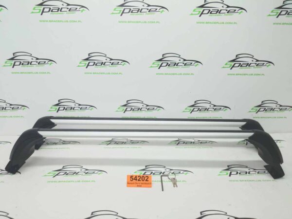 Bagażnik dachowy bazowy belki poprzeczki Renault Clio 4, hatchback 5 drzwi