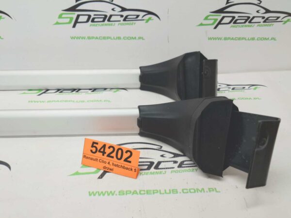 Bagażnik dachowy bazowy belki poprzeczki Renault Clio 4, hatchback 5 drzwi