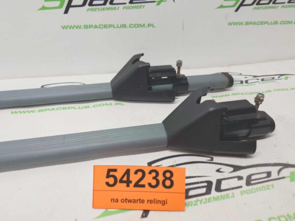 Bagażnik dachowy bazowy belki poprzeczki na otwarte relingi uniwersalne