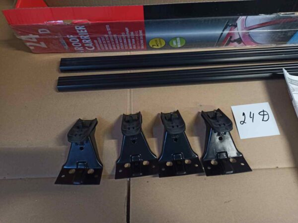 Bagażnik dachowy bazowy 24D Seat Leon Toledo Volvo S40 V40