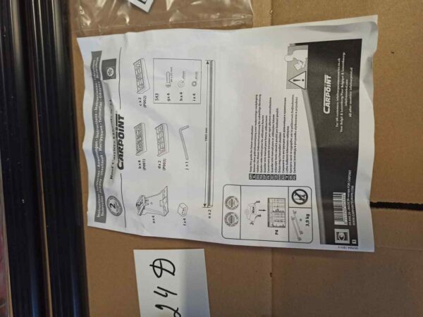 Bagażnik dachowy bazowy 24D Seat Leon Toledo Volvo S40 V40