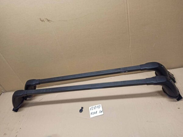 Bagażnik dachowy bazowy belki poprzeczki Oryginał Peugeot 208, 3 drzwi