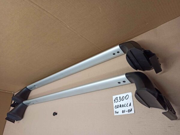 Bagażnik dachowy bazowy belki poprzeczki Toyota Corolla kombi na zwykly dach 2006-2013