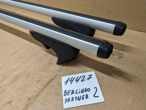Bagażnik dachowy bazowy belki poprzeczki Peugeot Partner 2 08-18
