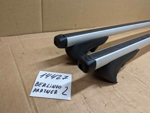 Bagażnik dachowy bazowy belki poprzeczki Peugeot Partner 2 08-18