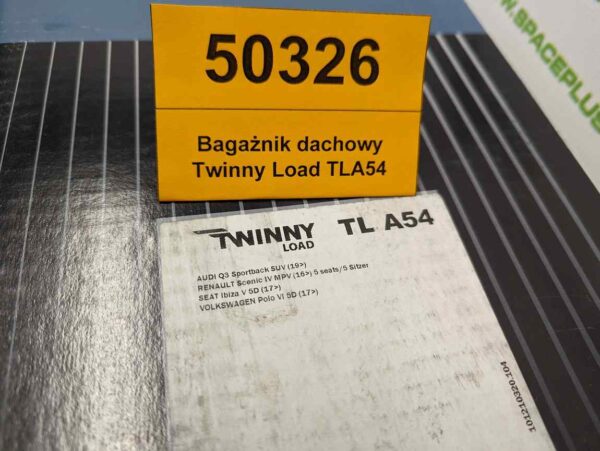 PXL_20231213_153534694_scaled.jpg Bagażnik dachowy bazowy Twinny Load TLA54