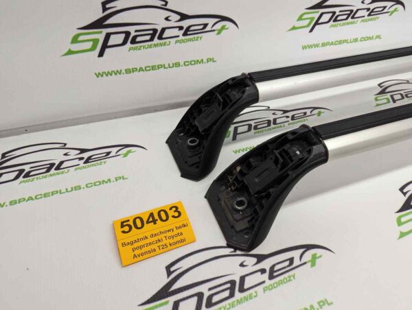 Bagażnik dachowy bazowy belki poprzeczki Toyota Avensis T25 kombi