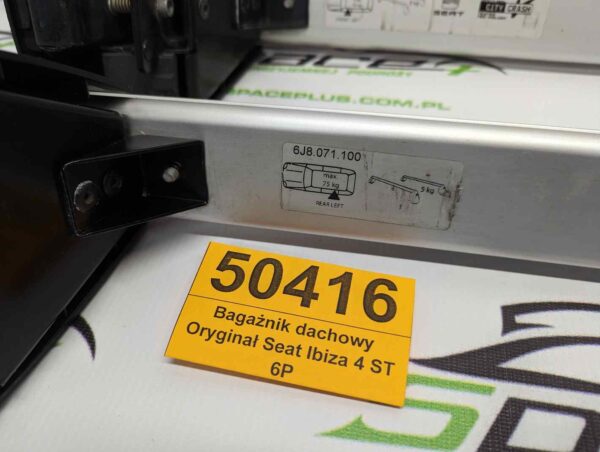 Bagażnik dachowy bazowy Oryginał Seat Ibiza 4 ST 6P