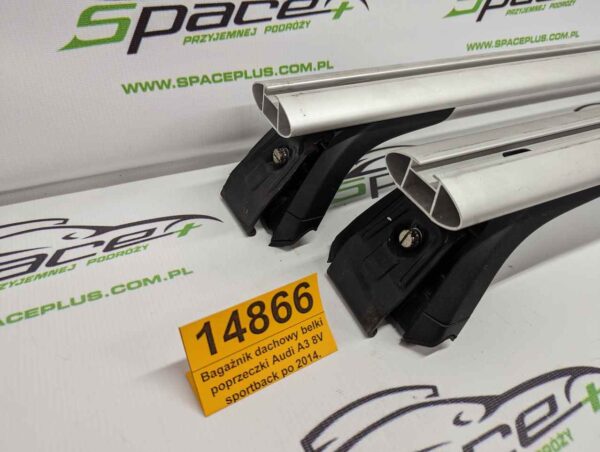Bagażnik dachowy bazowy belki poprzeczki Audi A3 8V sportback po 2014.