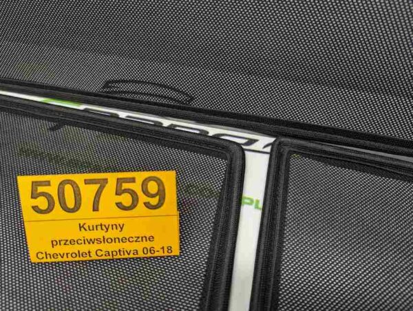 Kurtyny przeciwsłoneczne Chevrolet Captiva 06-18