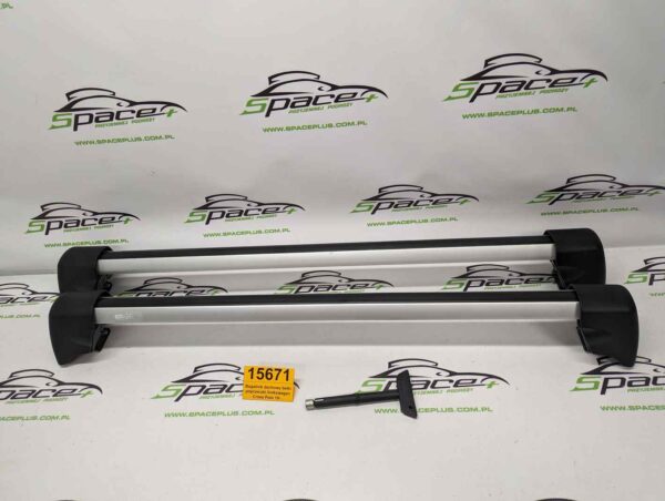 Bagażnik dachowy bazowy belki poprzeczki Volkswagen Cross Polo 10- .