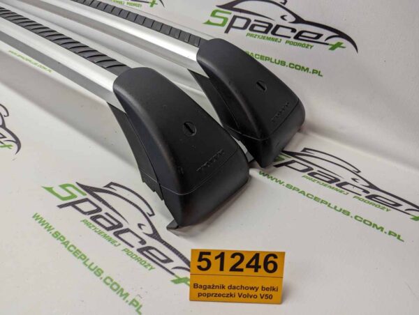 Bagażnik dachowy bazowy belki poprzeczki Volvo V50