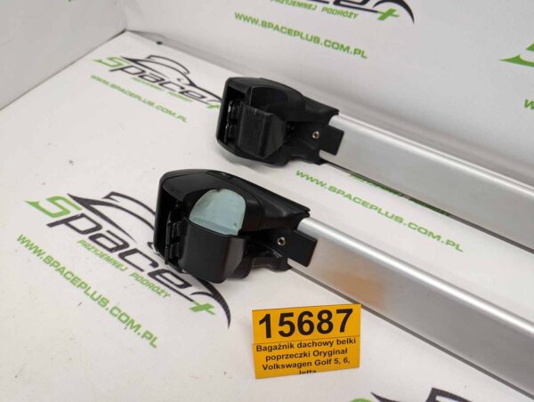 Bagażnik dachowy bazowy belki poprzeczki Oryginał Volkswagen Golf 5, 6, Jetta