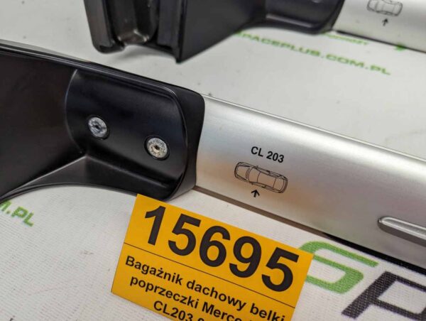 Bagażnik dachowy bazowy belki poprzeczki Mercedes C W203 00-08