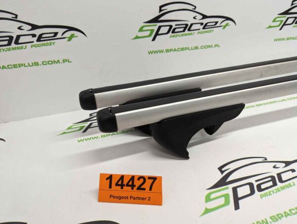 Bagażnik dachowy bazowy belki poprzeczki Peugeot Partner 2 08-18