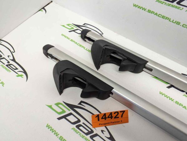 Bagażnik dachowy bazowy belki poprzeczki Peugeot Partner 2 08-18