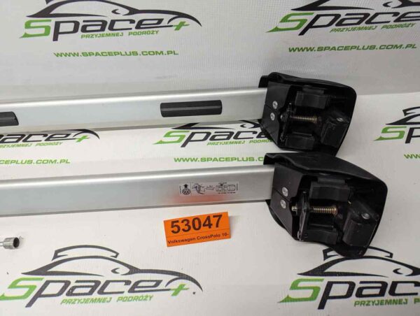 Bagażnik dachowy bazowy belki poprzeczki Volkswagen CrossPolo 10-