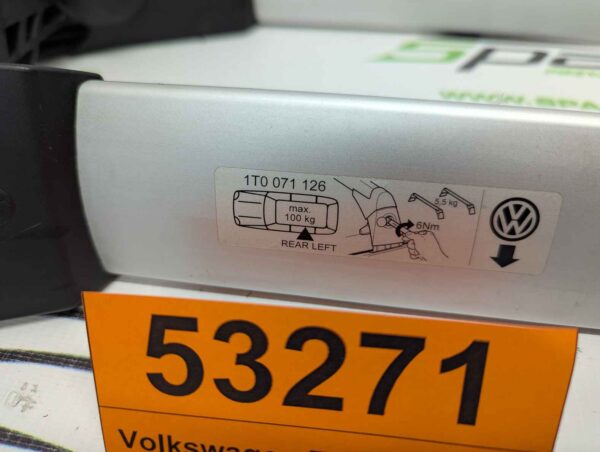 Bagażnik dachowy bazowy belki poprzeczki Volkswagen Touran 03-15