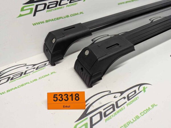 Bagażnik dachowy bazowy belki poprzeczki na zintegrowane relingi Erkul