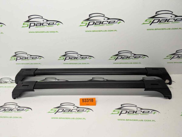 Bagażnik dachowy bazowy belki poprzeczki na zintegrowane relingi Erkul