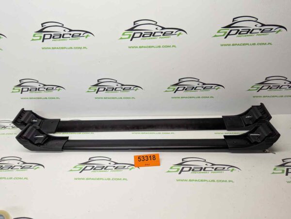 Bagażnik dachowy bazowy belki poprzeczki na zintegrowane relingi Erkul