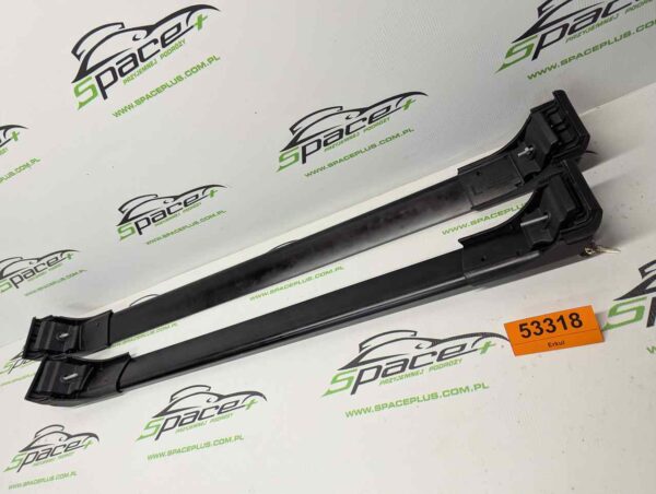 Bagażnik dachowy bazowy belki poprzeczki na zintegrowane relingi Erkul